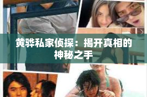 黄骅私家侦探：揭开真相的神秘之手