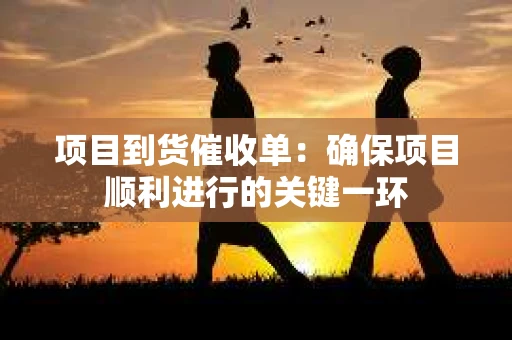 项目到货催收单：确保项目顺利进行的关键一环