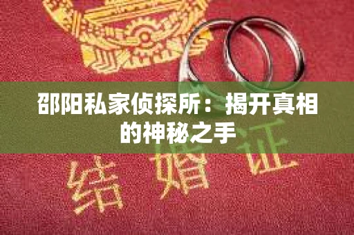 邵阳私家侦探所：揭开真相的神秘之手
