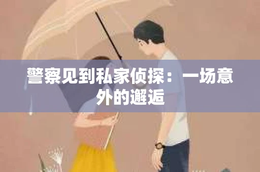 警察见到私家侦探：一场意外的邂逅