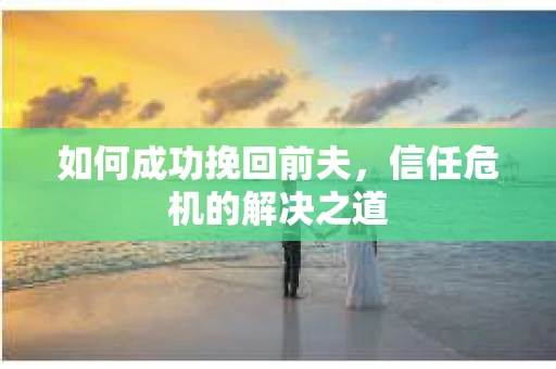 如何成功挽回前夫，信任危机的解决之道