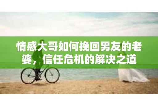 情感大哥如何挽回男友的老婆，信任危机的解决之道