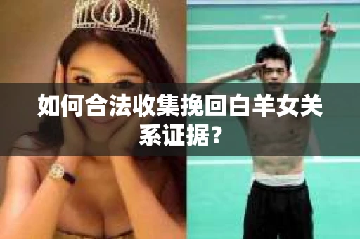 如何合法收集挽回白羊女关系证据？